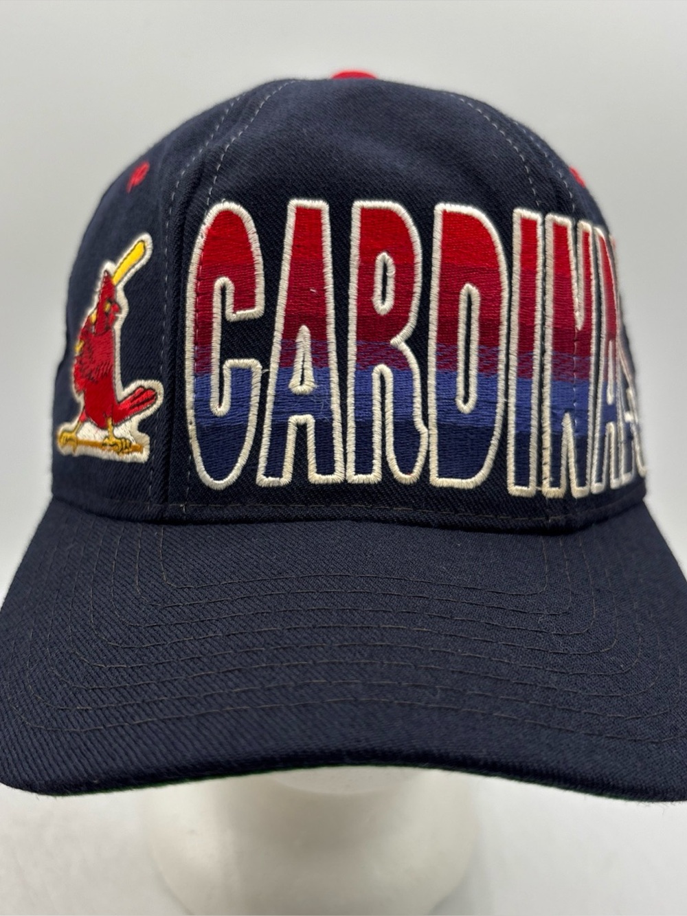 Vintage 90’s St Louis Cardinals Starter Tri Power SnapBack Hat Wool Bold Script